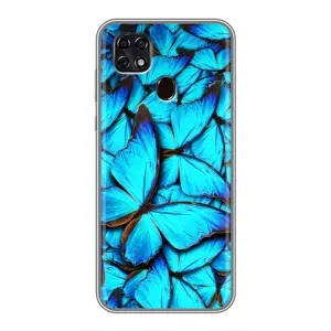 Силіконовий бампер з картинкою звірів для ZTE Blade 20 Smart (Крила метеликів)