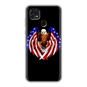 Чохол Прапор USA для ZTE Blade 20 Smart (Крила США)