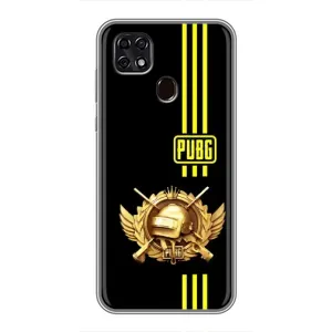 Чехол (TPU) с картинкой "Лого Пабг" на ЗТЕ Блейд 20 Смарт (Лого PUPG)