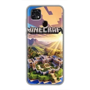 Чехол майнкрафт для ZTE Blade 20 Smart (MINECRAFT)