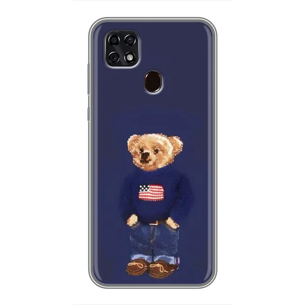 Чехол с рисунком «Мишка USA» для ZTE Blade 20 Smart Чехол с рисунком «Мишка USA» для ZTE Blade 20 Smart