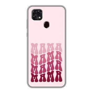 Чехлы на день мамы для ЗТЕ Блейд 20 Смарт (Надпись мама)