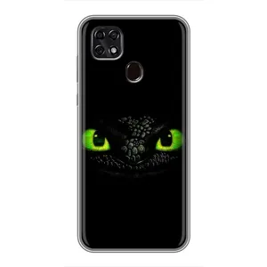 Чехол дракон Беззубик для ZTE Blade 20 Smart (Глаза Беззубика)
