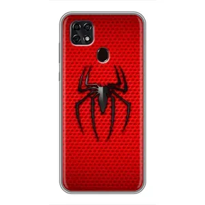 Чехол Супергерой Человека Паука на ZTE Blade 20 Smart (Паук марвел)
