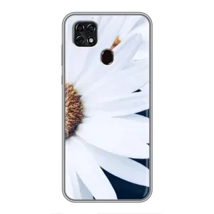 Чехол с ромашками на ZTE Blade 20 Smart (Пол ромашки)