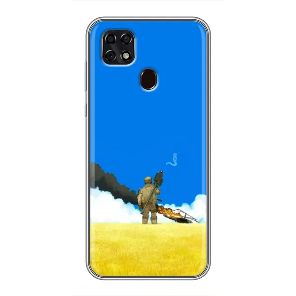 Чехол с рисунком «Попадание» для ZTE Blade 20 Smart Чехол с рисунком «Попадание» для ZTE Blade 20 Smart
