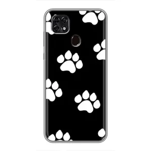 Бампер для ZTE Blade 20 Smart з картинкою "Песики" (Сліди собак)