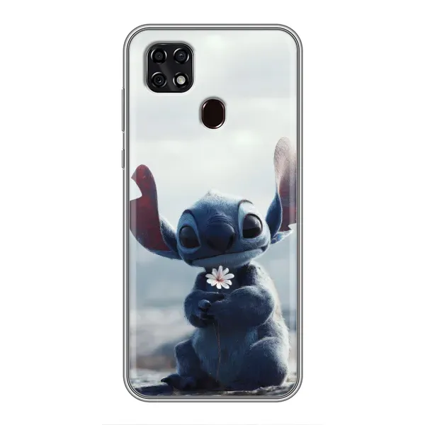 Чехол с рисунком «Стич с цветочком» для ZTE Blade 20 Smart Чехол с рисунком «Стич с цветочком» для ZTE Blade 20 Smart