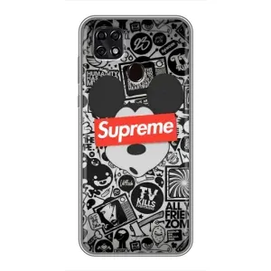 Чехол с Брендами одежды на ЗТЕ Блейд 20 Смарт (Supreme Маус)