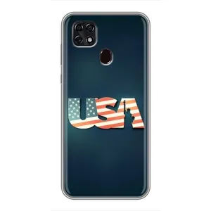 Чехол Флаг USA для ZTE Blade 20 Smart (USA)