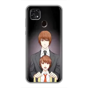 Чехол с персонажами АНИМЕ на ZTE Blade 20 Smart (Ягами вырос)
