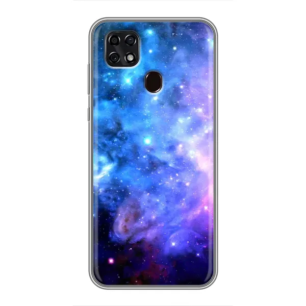 Чехол с рисунком «Звездный вид» для ZTE Blade 20 Smart