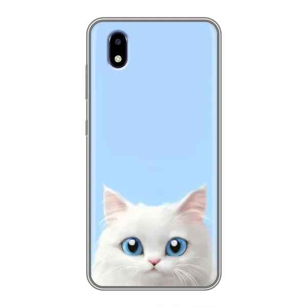 Чехол с рисунком «Белый кот» для ZTE Blade A3 (2020) Чехол с рисунком «Белый кот» для ZTE Blade A3 (2020)
