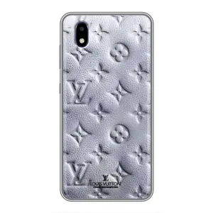Текстурный Чехол Louis Vuitton для ЗТЕ Блейд А3 (2020) (Белый ЛВ)