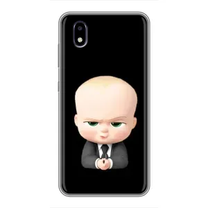Мультяшный принт на Чехол для ЗТЕ Блейд А3 (2020) (Бос)