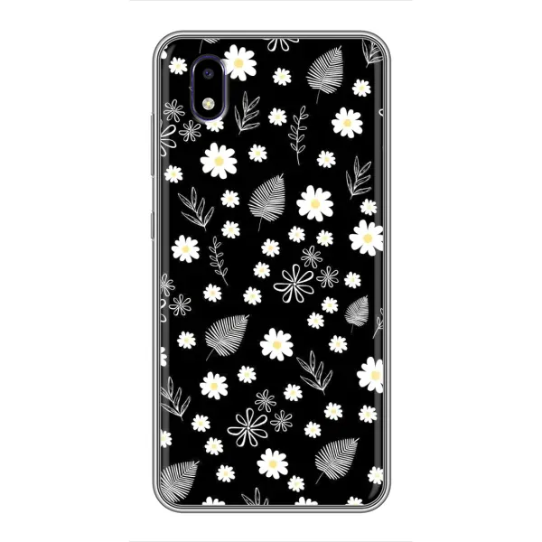 Чехол с рисунком «цветение на чорном» для ZTE Blade A3 (2020)