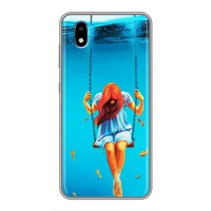 Чохол Стильні дівчата на ZTE Blade A3 (2020) (Дівчина на гойдалці)
