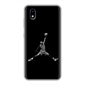 Силіконовый Чохол Nike Air Jordan на ЗТЕ Блейд А3 (2020) (Джордан)