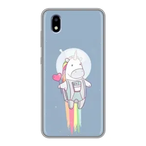 Чохол Unicorn на ZTE Blade A3 (2020) (Єдинорог космонавт)