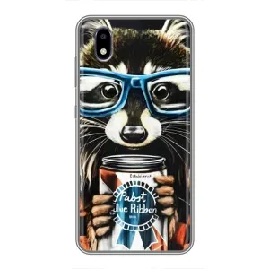 Силіконовий Чохол з Энотами на ZTE Blade A3 (2020) (Єнот в окулярах)