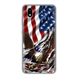 Чехол Флаг USA для ZTE Blade A3 (2020) (Флаг USA)
