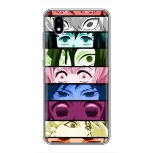 Силиконовые чехлы с глазами Anime для ЗТЕ Блейд А3 (2020) (Глаза Хашира)