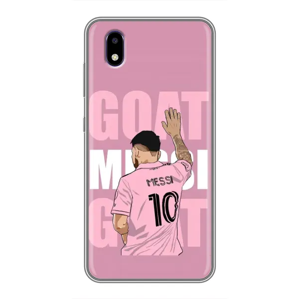 Чехол с рисунком «GOAT MESSI» для ZTE Blade A3 (2020) Чехол с рисунком «GOAT MESSI» для ZTE Blade A3 (2020)
