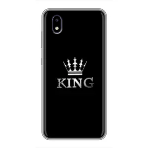 Чохол (Корона на чорному фоні) для ЗТЕ Блейд А3 (2020) (KING)