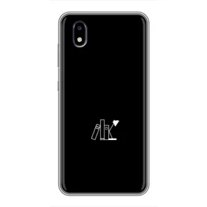 Чехол с картинками на черном фоне для ZTE Blade A3 (2020) (Книжки)