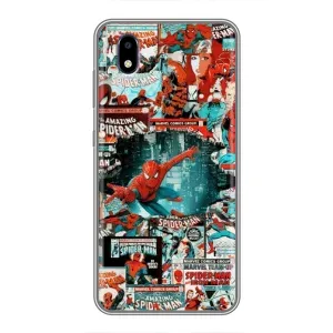 Чехол Супергерой Человека Паука на ZTE Blade A3 (2020) (Комиксы Человек Паук)