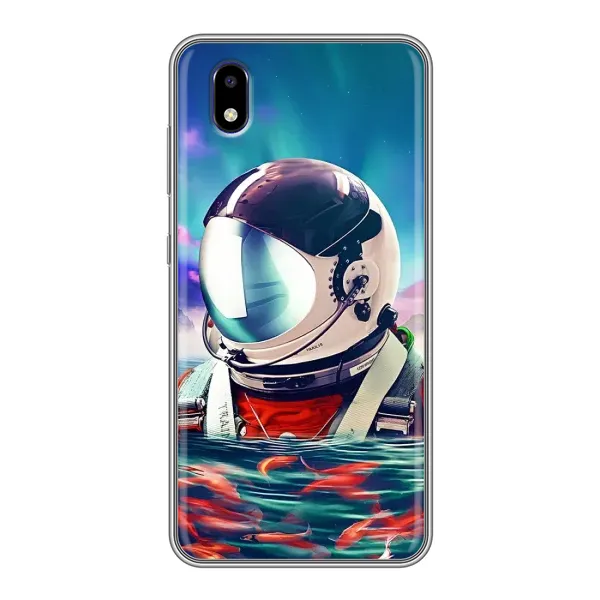 Чехол с рисунком «Космонавт в воде» для ZTE Blade A3 (2020) Чехол с рисунком «Космонавт в воде» для ZTE Blade A3 (2020)