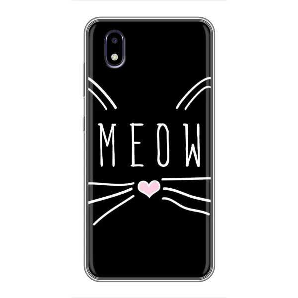 Чехол с рисунком «КОТИК MEOW» для ZTE Blade A3 (2020)