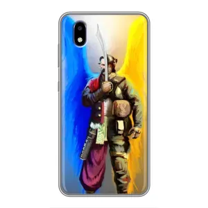 Чохол з картинкою (Патріотичний КОЗАК) на ZTE Blade A3 (2020) (КОЗАК  з крилами)