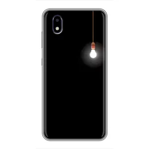Чехол с картинками на черном фоне для ZTE Blade A3 (2020) (Лампочка)