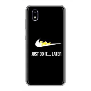 Силіконовый Чохол на ZTE Blade A3 (2020) з картинкою НАЙК (Later)