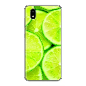 Чехол с изображением вкусной еды для ZTE Blade A3 (2020) (Лайм)
