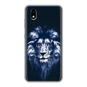 Чохол з картинкою на ZTE Blade A3 (2020) (Лев – синій)