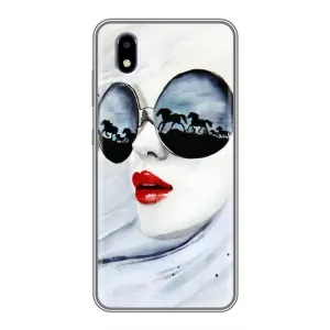 Чохол з картинкою Модні Дівчата ZTE Blade A3 (2020) (Любителька коней)