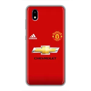 Силиконовые Чехлы принт Футбол на ZTE Blade A3 (2020) (Man United)