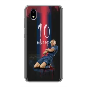 Чехол (TPU) с Футболистом на ZTE Blade A3 (2020) (MBAPPE 10)