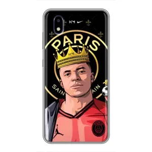 Чехол (TPU) с Футболистом на ZTE Blade A3 (2020) (Mbappe King)