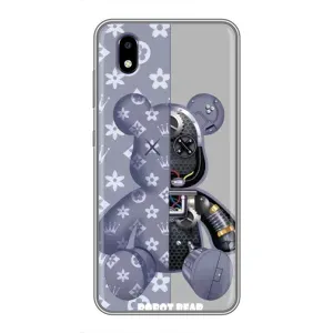 Силиконовый чехол для ZTE Blade A3 (2020) (Медведь Louis Vuitton)