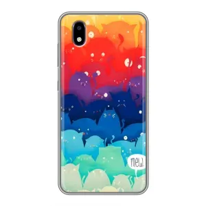 Силіконовий чохол з котиком для ZTE Blade A3 (2020) (Mew)
