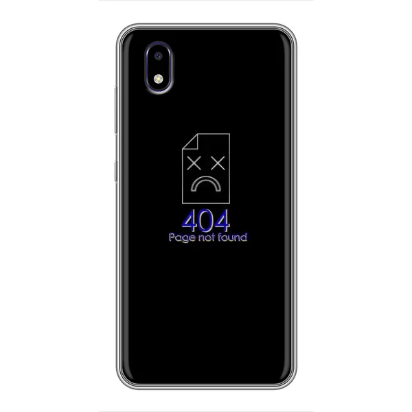 Чехол с рисунком «Ошибка 404» для ZTE Blade A3 (2020) Чехол с рисунком «Ошибка 404» для ZTE Blade A3 (2020)