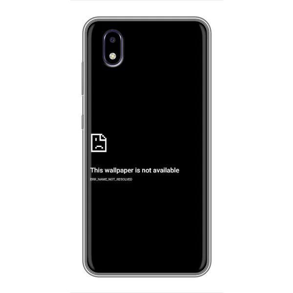 Чехол с рисунком «Ошибка» для ZTE Blade A3 (2020) Чехол с рисунком «Ошибка» для ZTE Blade A3 (2020)