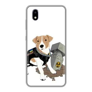 Чехол с принтом Собаки Патрон для ZTE Blade A3 (2020) (Пёс Патрон с ракетой)