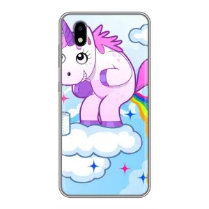 Чохол Unicorn на ZTE Blade A3 (2020) (Веселка Єдиноріга)