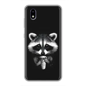 Силіконовий Чохол з Энотами на ZTE Blade A3 (2020) (З кавою)