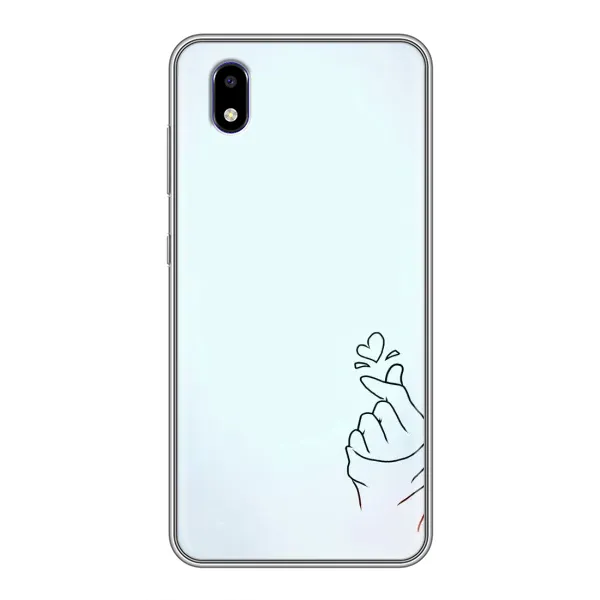 Чехол с рисунком «Сердце на голубом» для ZTE Blade A3 (2020) Чехол с рисунком «Сердце на голубом» для ZTE Blade A3 (2020)