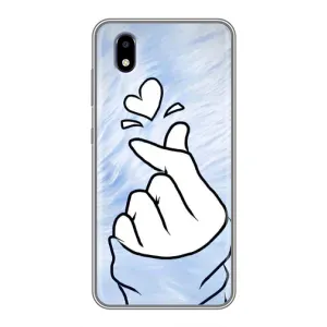 Чехлы (Знак сердечка) на ZTE Blade A3 (2020) (Сердечка знак)